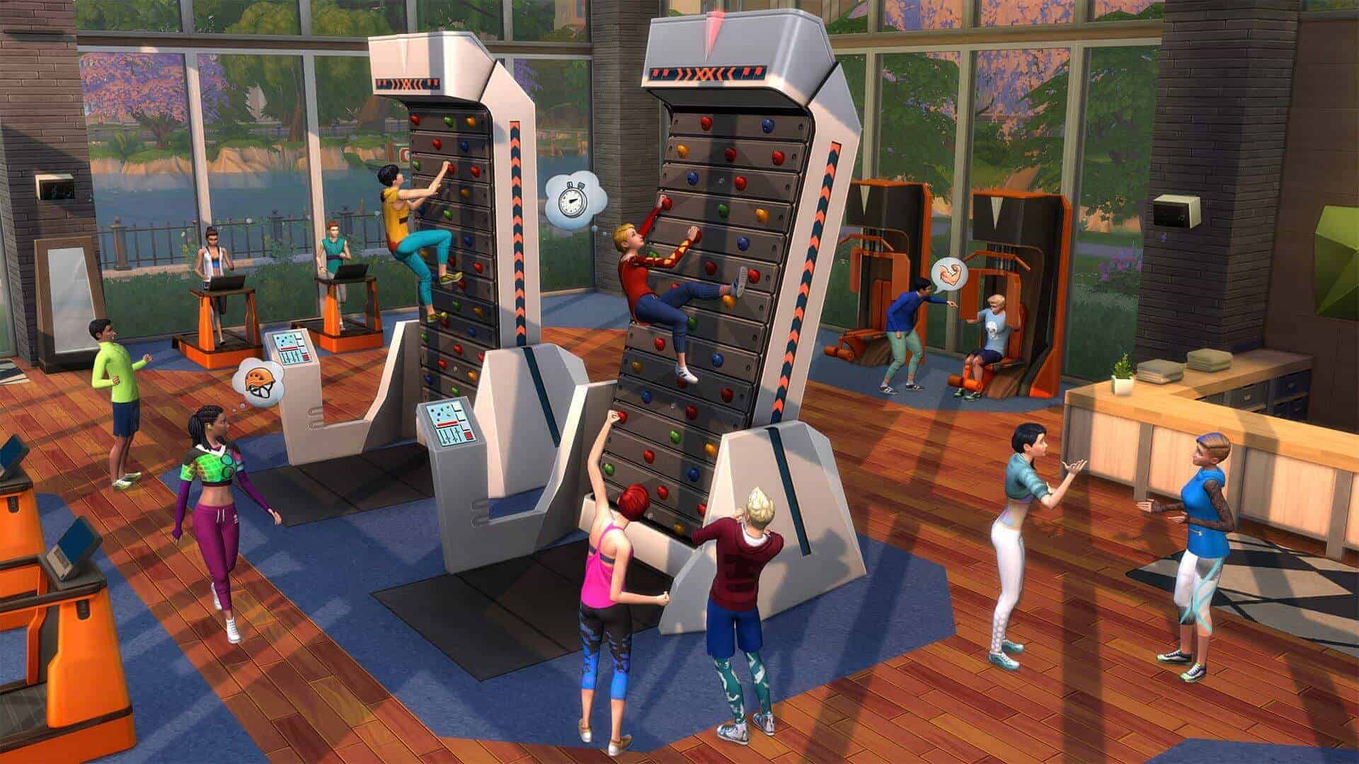 The Sims 4 Fitness Stuff 1